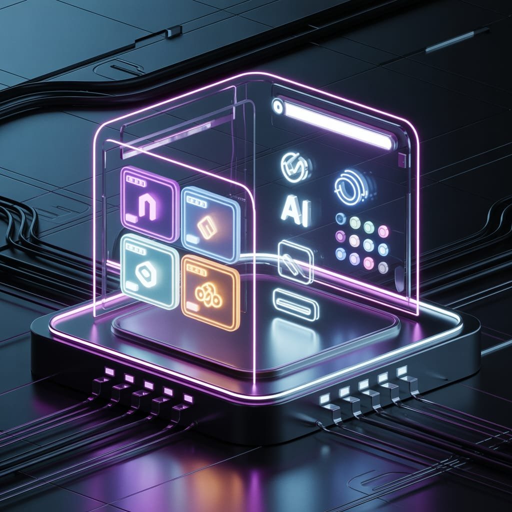 Digital marketplace interface for premium AI prompts and creative resources.
