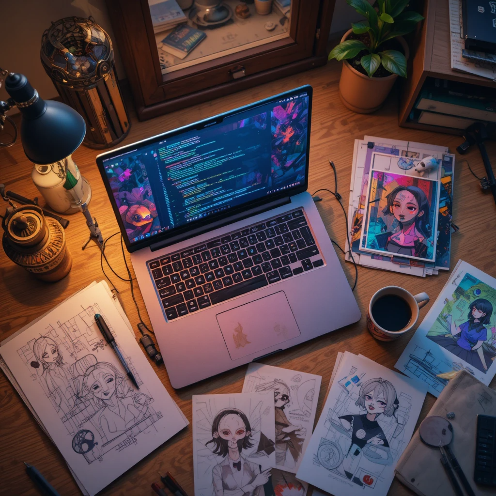 Top 7 Coding Apps That Double as Digital Art Studios: Stunning Themes