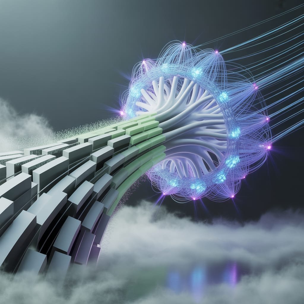 Visualizing the progression of AI communication and prompt engineering.

