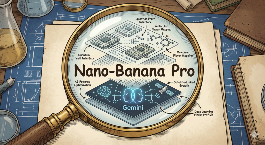 An infographic showing a clear flow from 'Technical Name (Gemini 2.5 Flash)' to 'Nano Banana (Nickname)' to 'Nano-Banana Pro (Official Label)', using playful yet professional graphics.
